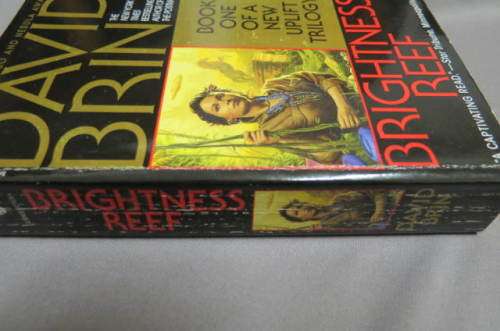 David Brin. Brightness Reef. Book 1 of New Uplift Trilogy.